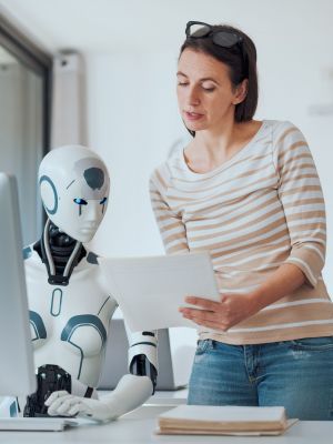 Macht dieser Roboter sie arbeitslos? Foto: iStock by Demaerre